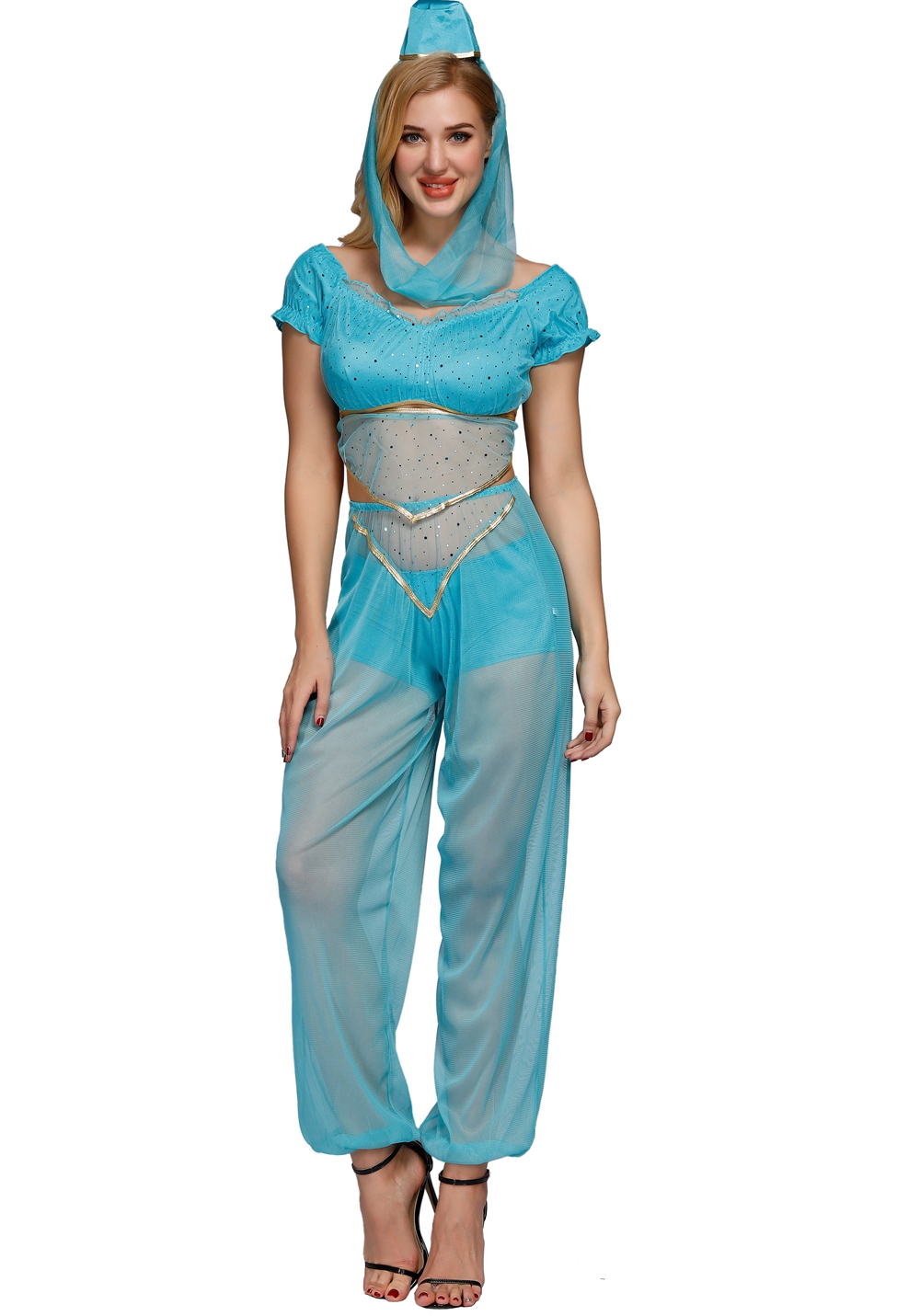 F1229A Genie Rhoda Carpet Sexy Adult Costume